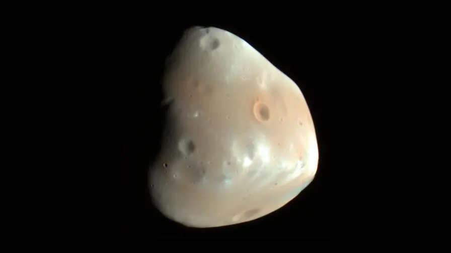 Deimosin menneisyys paljastuu yhdellä asteroiditörmäyksellä