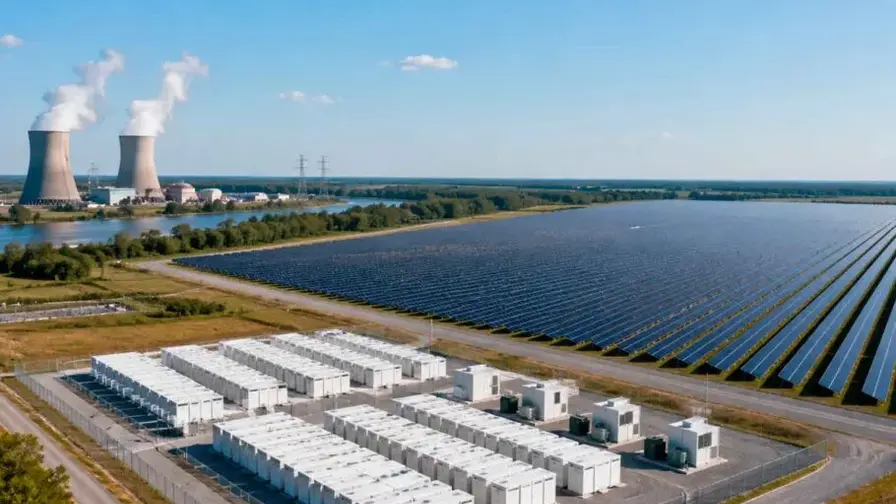 Vuonna 2025 aurinko ohitti ydinvoiman: käänne energiassa